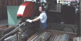 Schneiden von Betonstahl